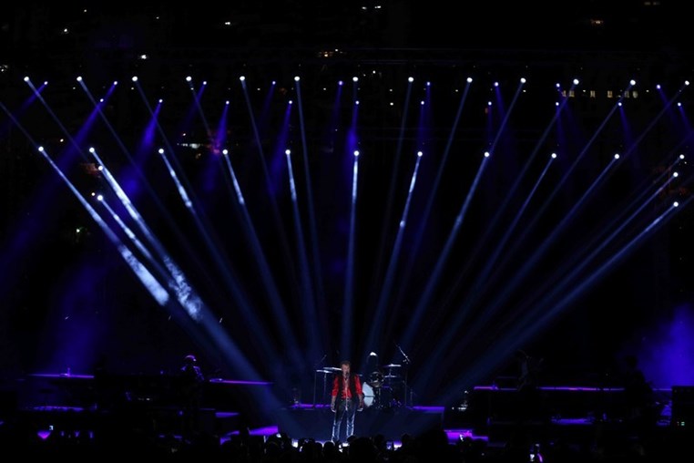 Johnny Hallyday at Jounieh Festival